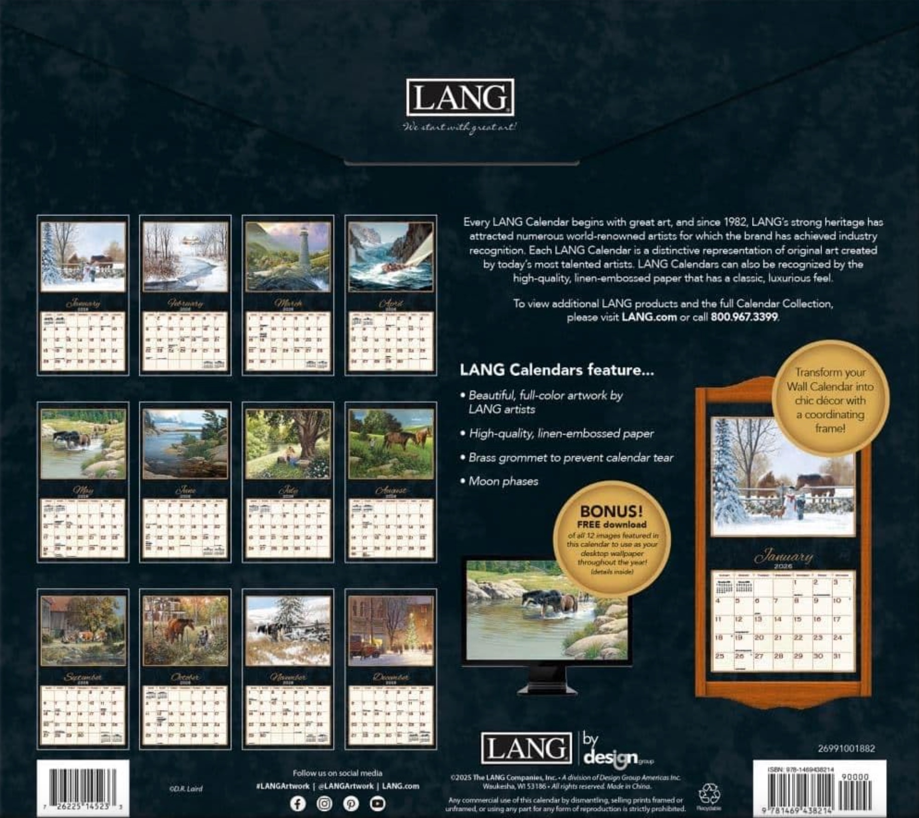 2026 Treasured Times Calendar - LAIRD, D.R. | Deseret Book