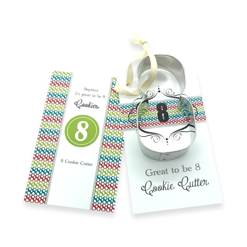 Great to Be 8 Cookie Cutter, , large