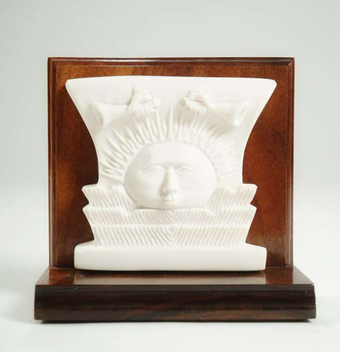 Marble Sunstone Bookends, , large image number 0