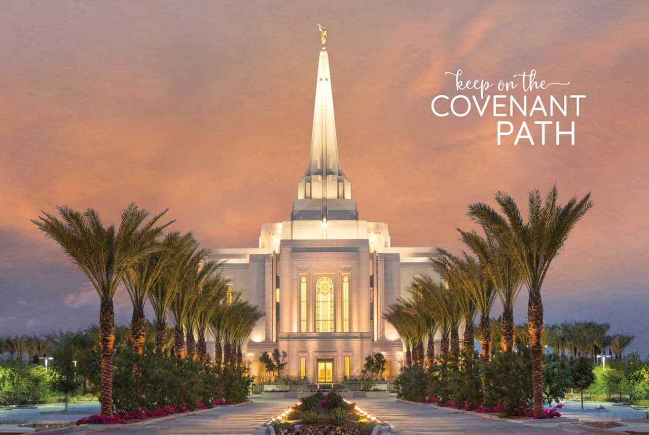 Gilbert Temple Repositionable Poster