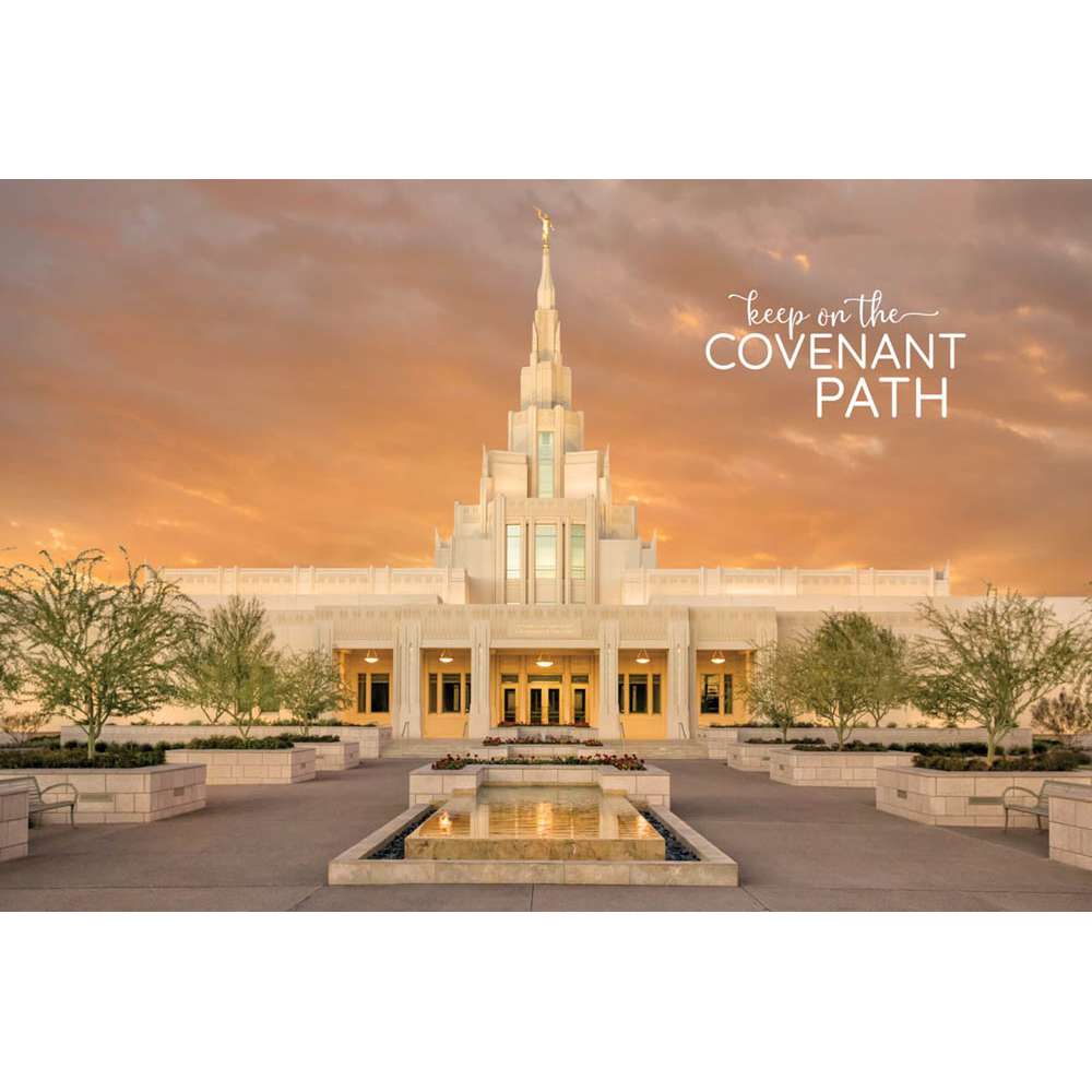 Phoenix Temple Repositionable Poster