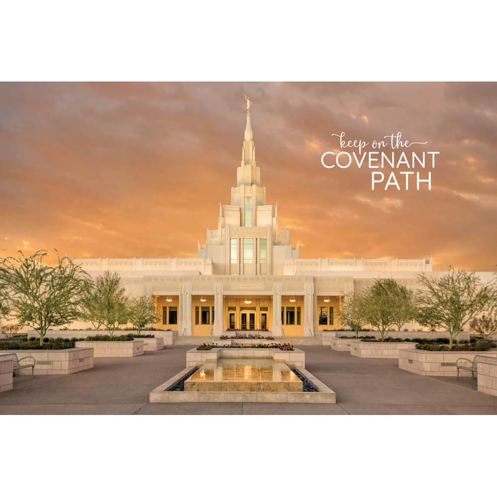 Phoenix Temple Repositionable Poster