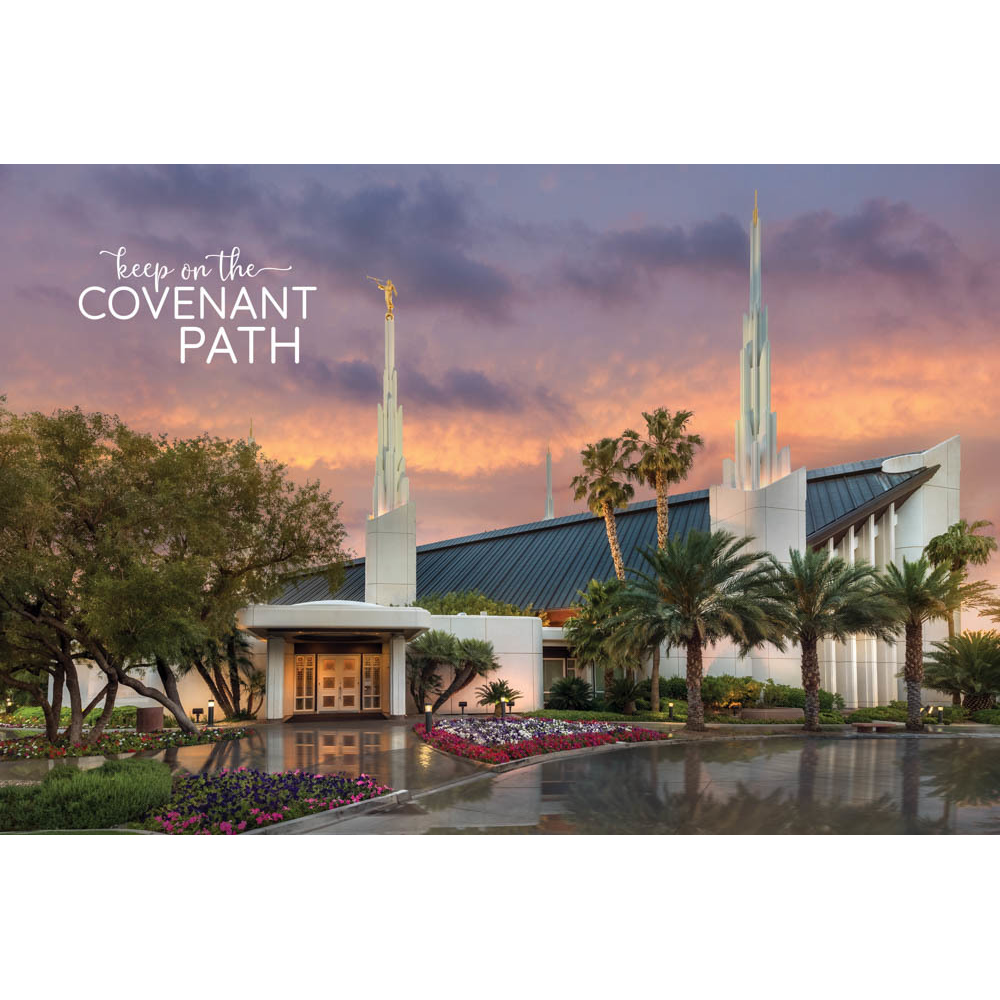 Las Vegas Temple Repositionable Poster