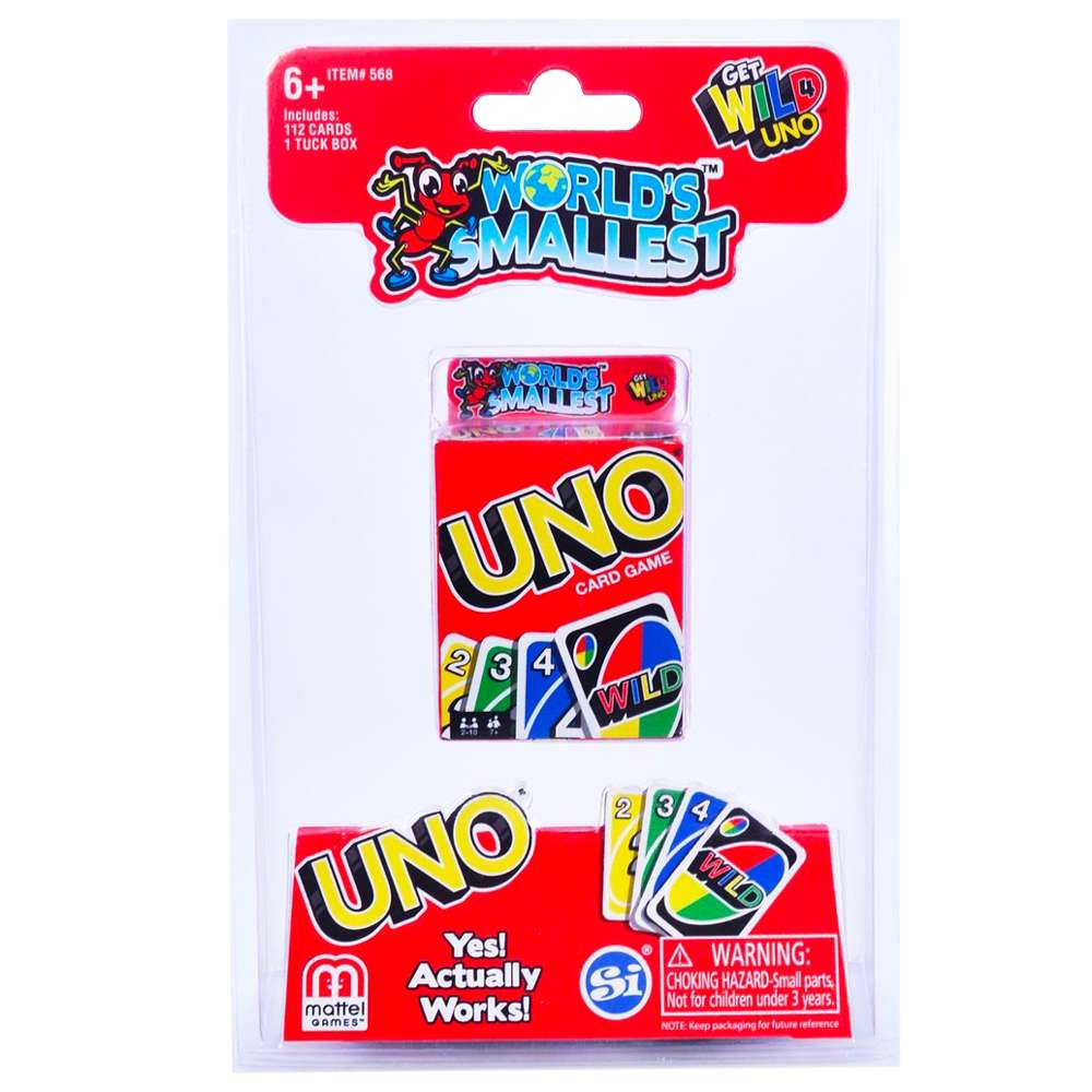 'World's Smallest' UNO Game, , large image number 0