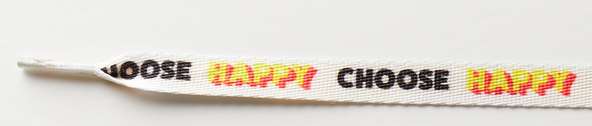 Choose Happy Shoelaces, , large
