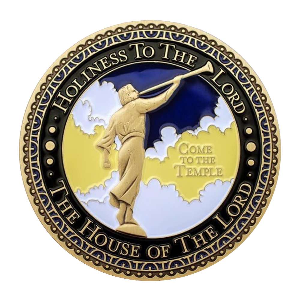Logan Utah Temple Medallion Coin, , large image number 2