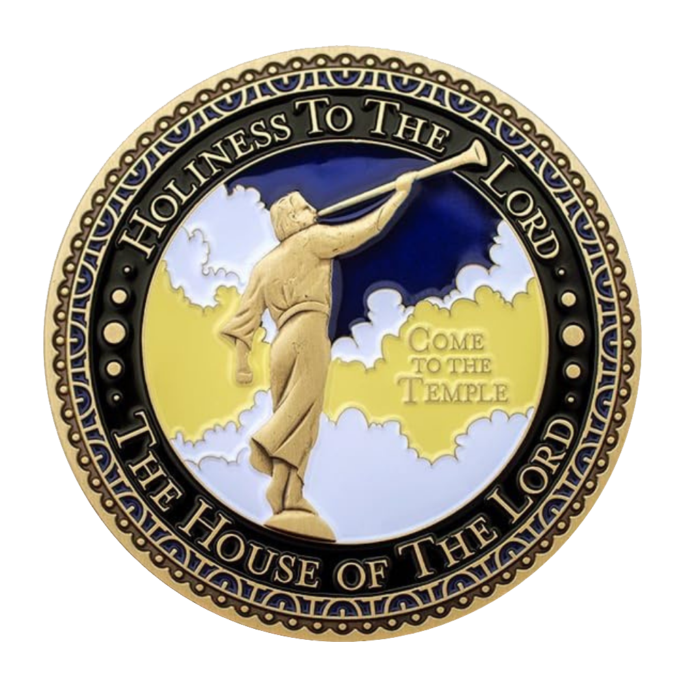 Logan Utah Temple Medallion Coin, , large image number 2