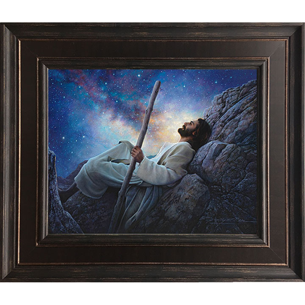 Worlds Without End (22x26 Framed Textured Print),  Worlds Without End (22x26 Framed Textured Print)