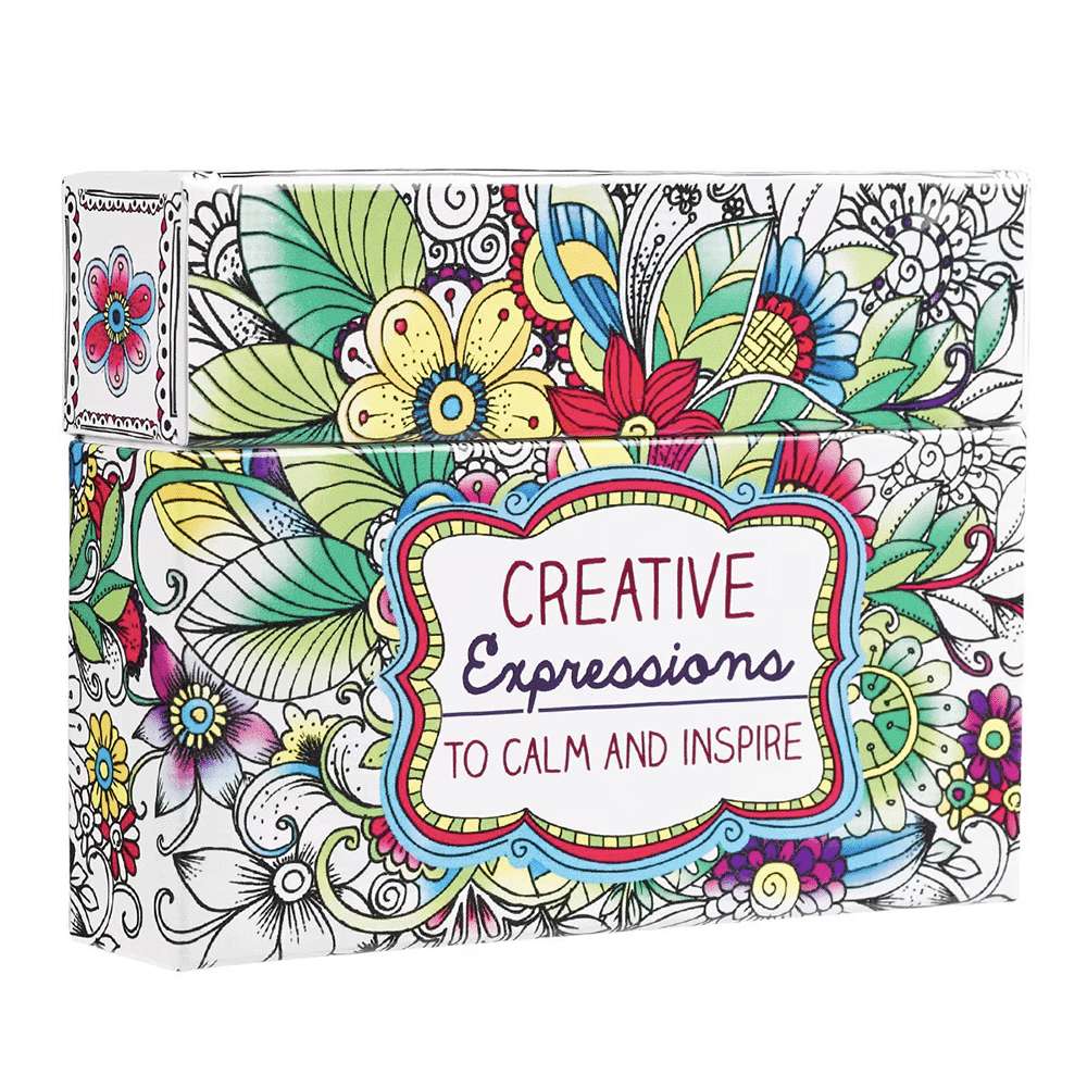 Creative Expressions to Calm and Inspire Boxed Coloring Cards - CHRISTIAN ART & GIFTS 6