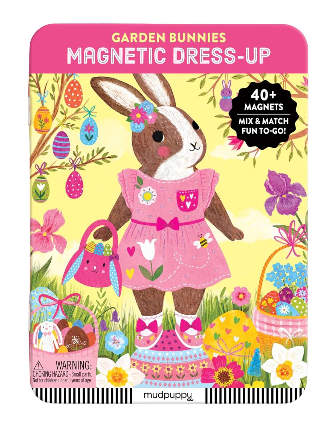 Garden Bunnies Magnetic Dress-Up