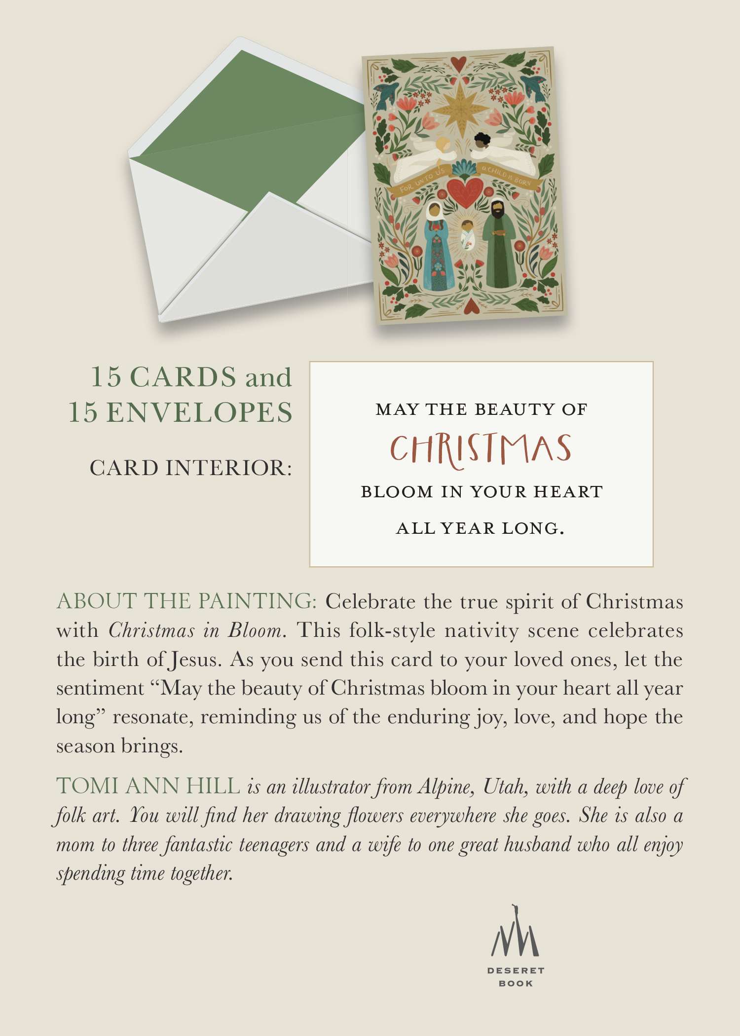 Christmas in Bloom Boxed Christmas Cards, , large