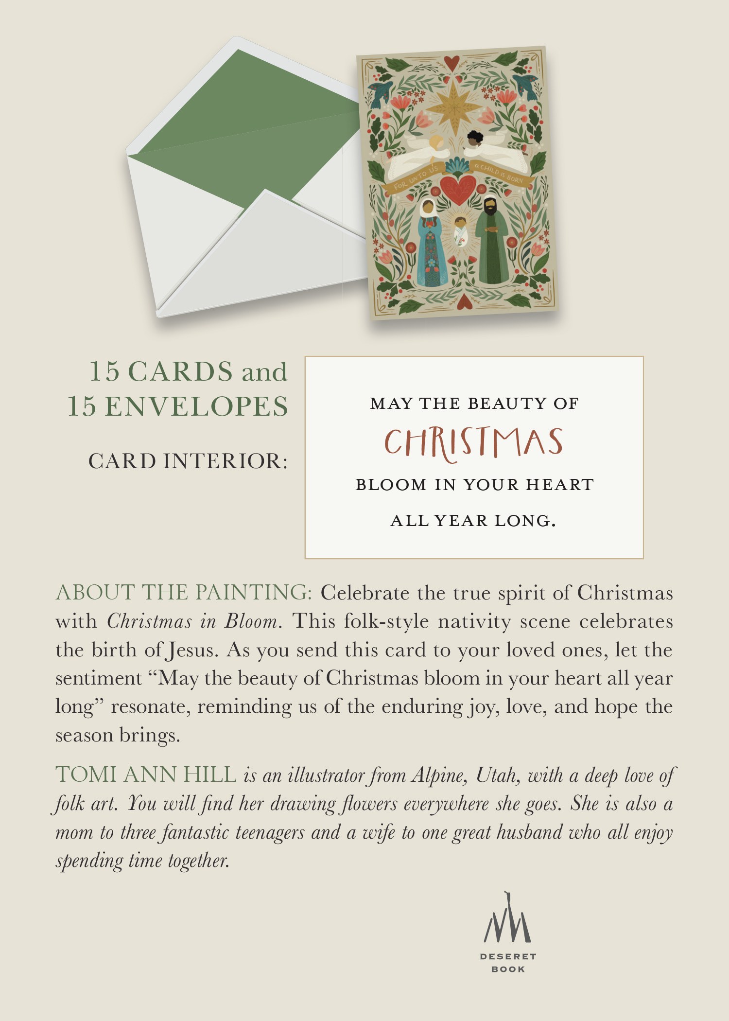 Christmas in Bloom Boxed Christmas Cards, , large