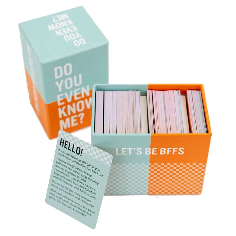Do You Even Know Me? Card Game