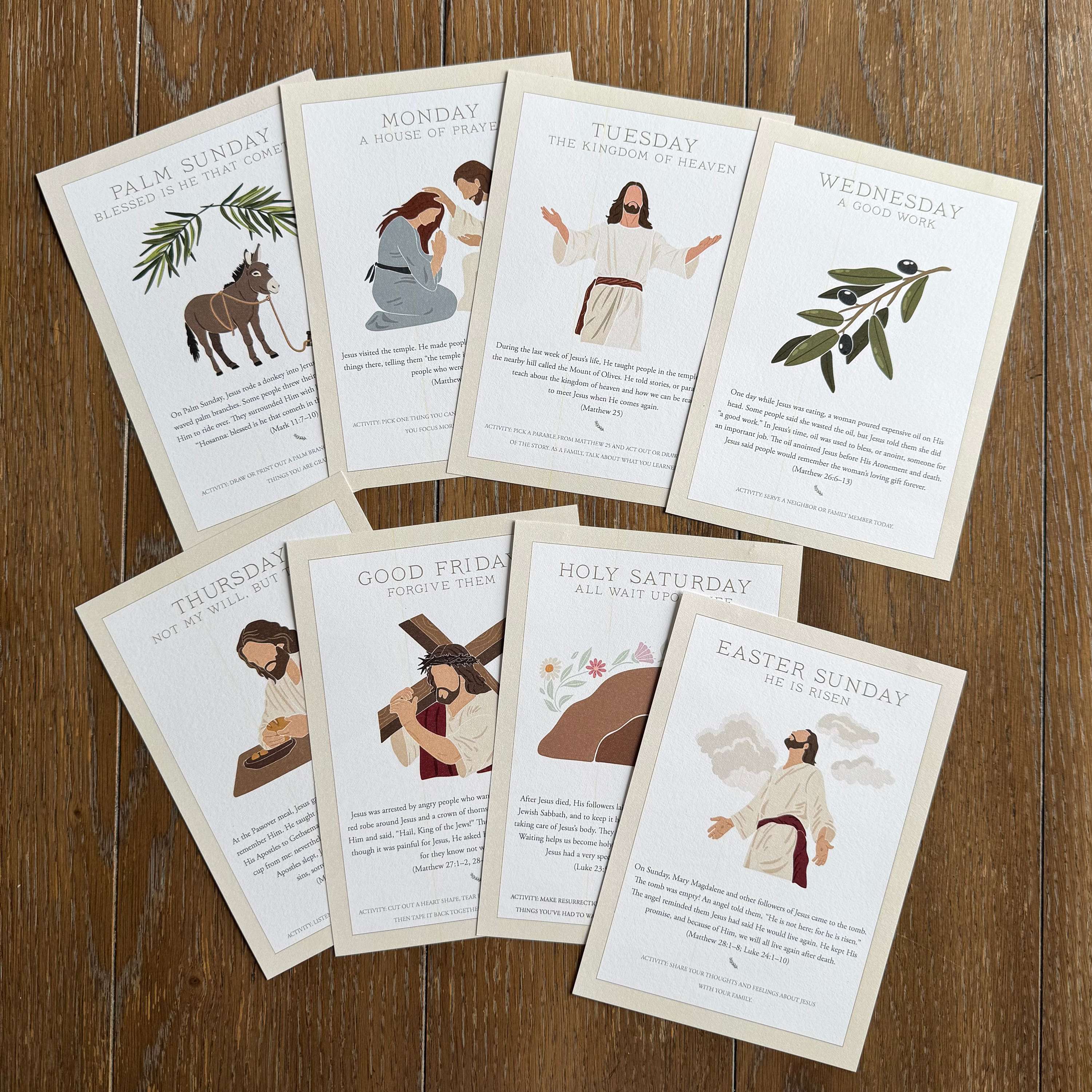 Holy Week Easter Cards (Instant Download), , large image number 5