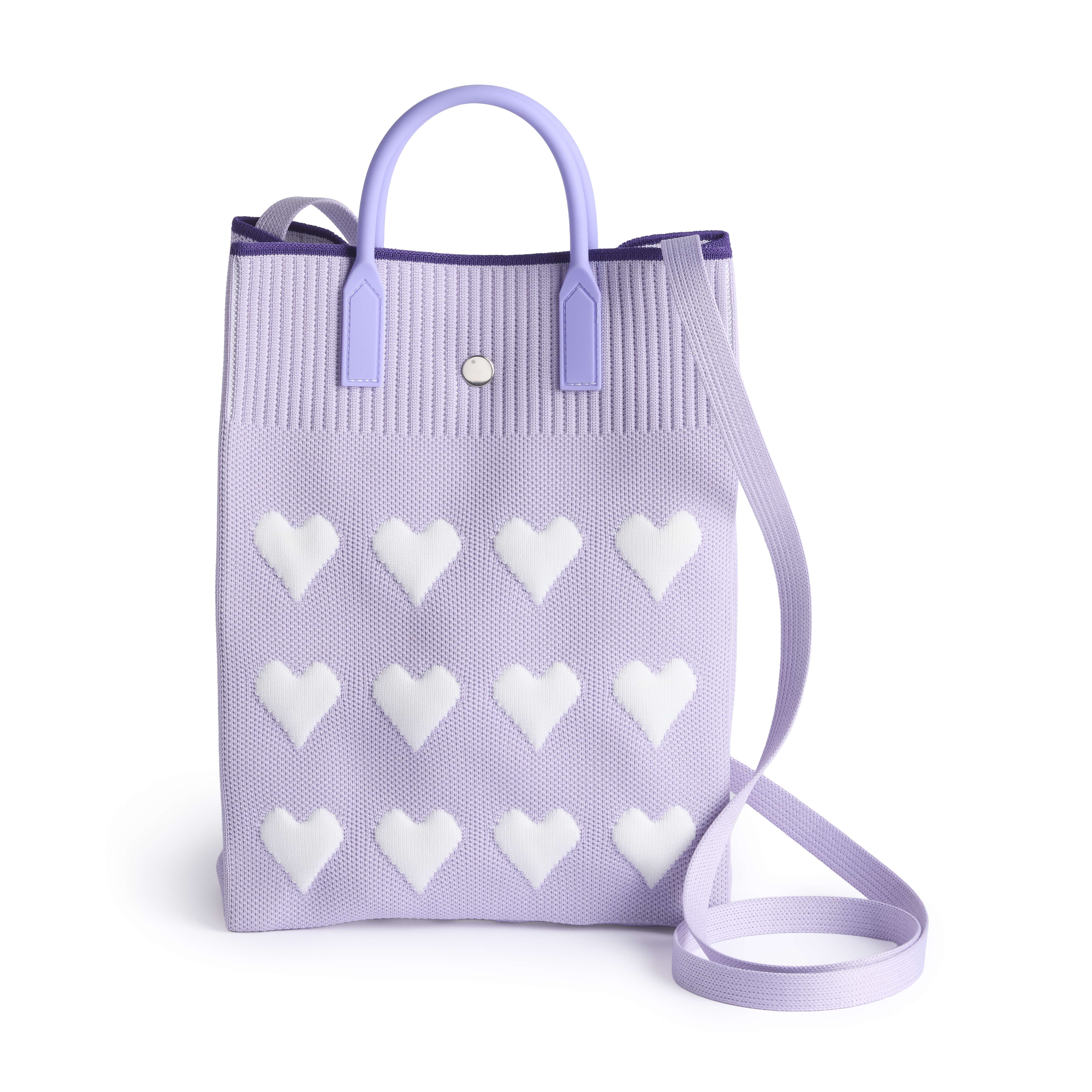 Knitted Heart Scripture Tote, , large image number 10