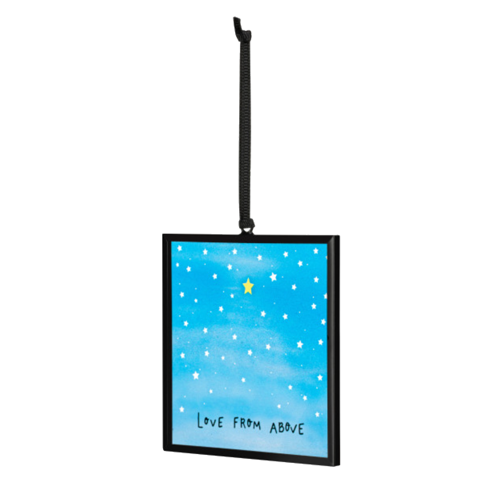 Starry Love from Above Suncatcher