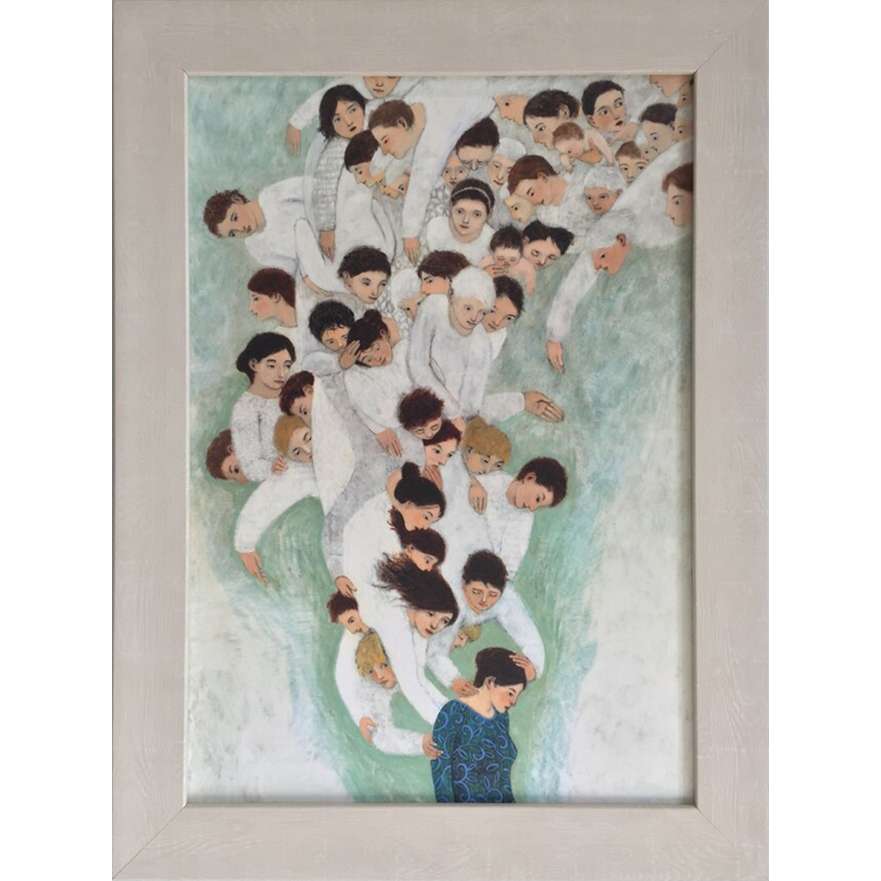 She Will Find What Is Lost (23x17 Framed Size)