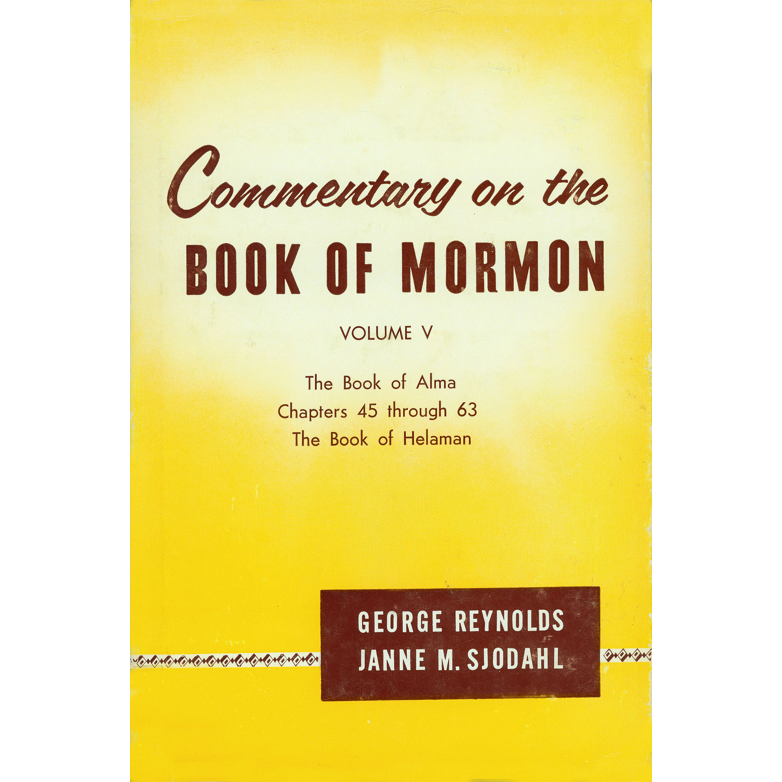 Commentary on the Book of Mormon, vol. 5