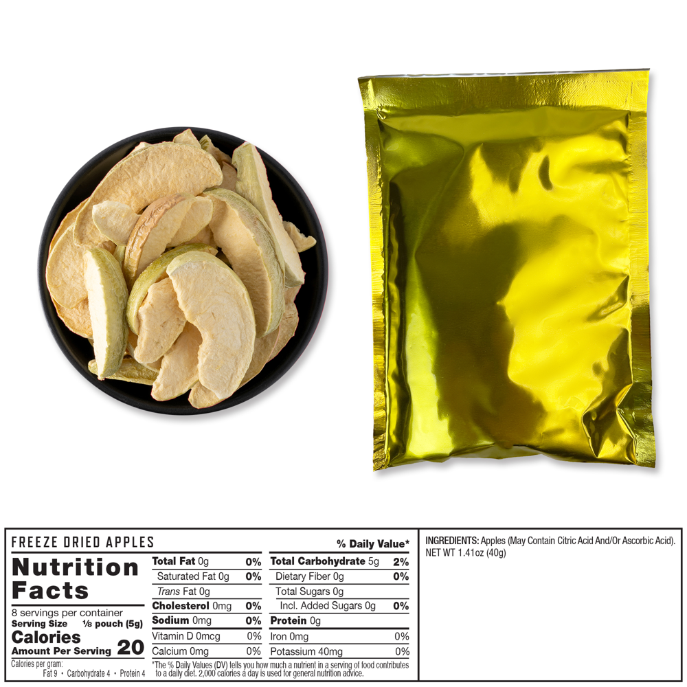 120 Serving Freeze Dried Fruit and Snack Pack, , large