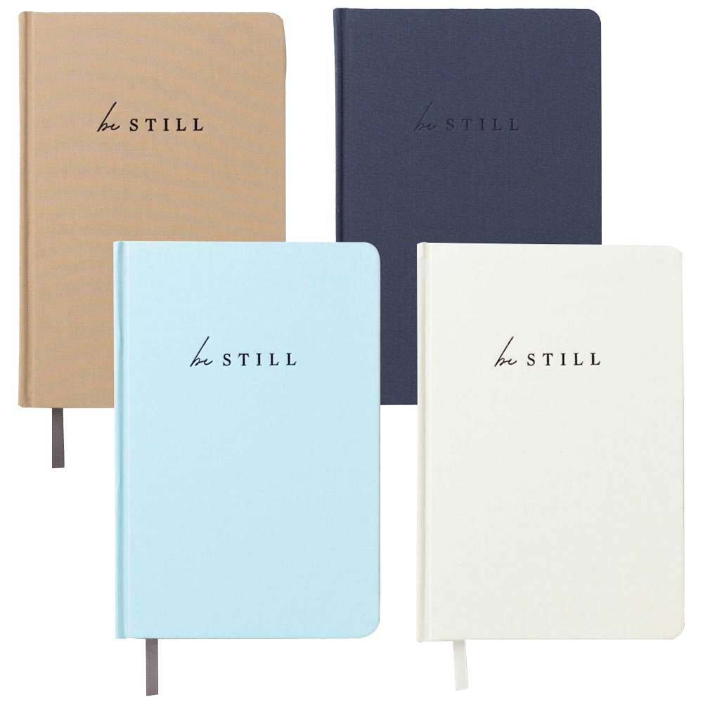 Be Still Linen Hardcover Journal