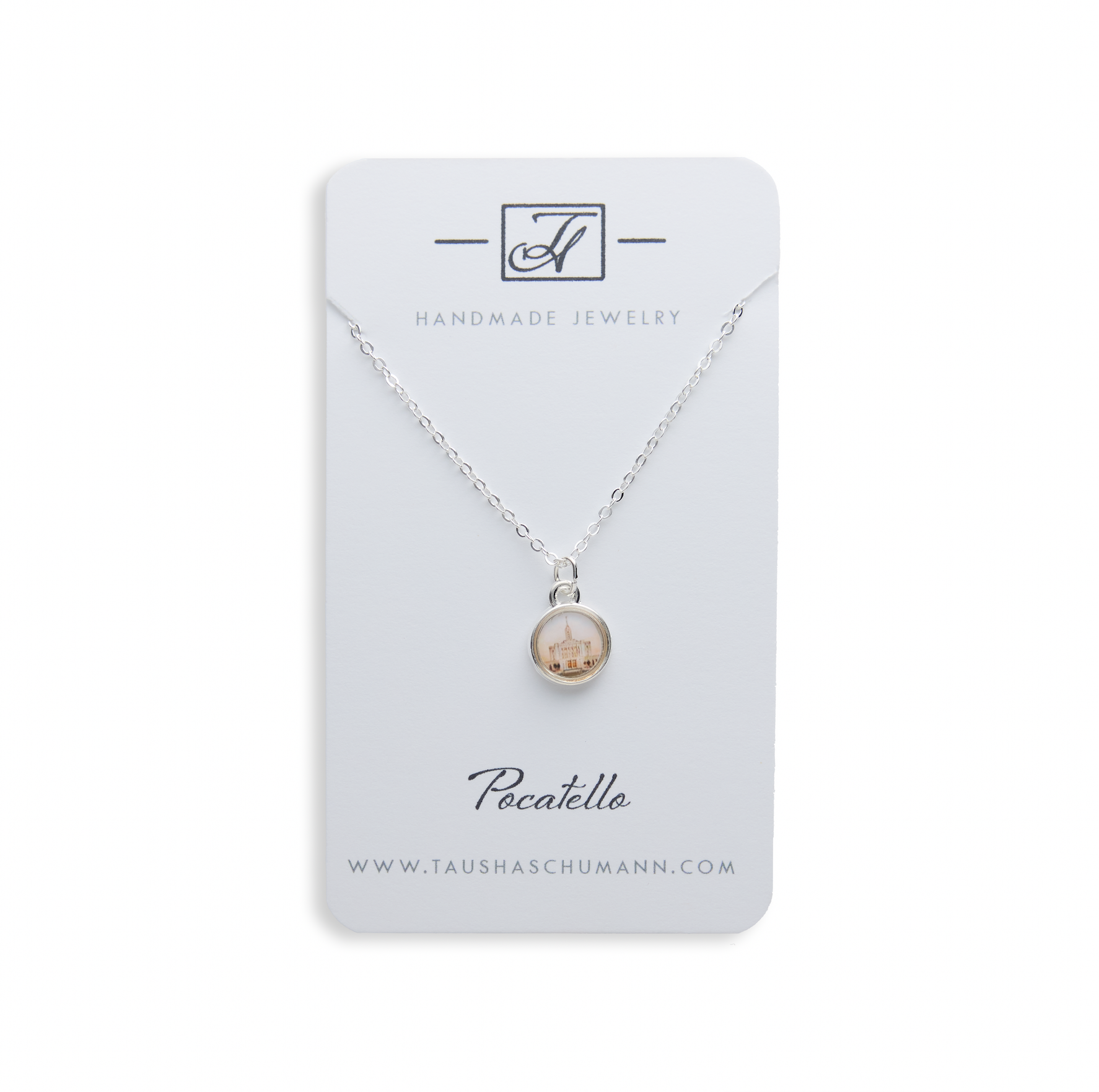 Pocatello Idaho Temple Necklace