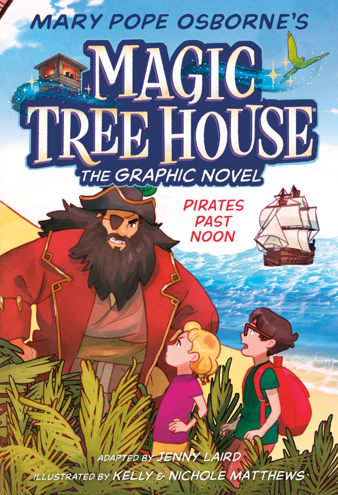 Pirates Past Noon (Magic Tree House The Graphic Novel, Book 4), , large image number 0