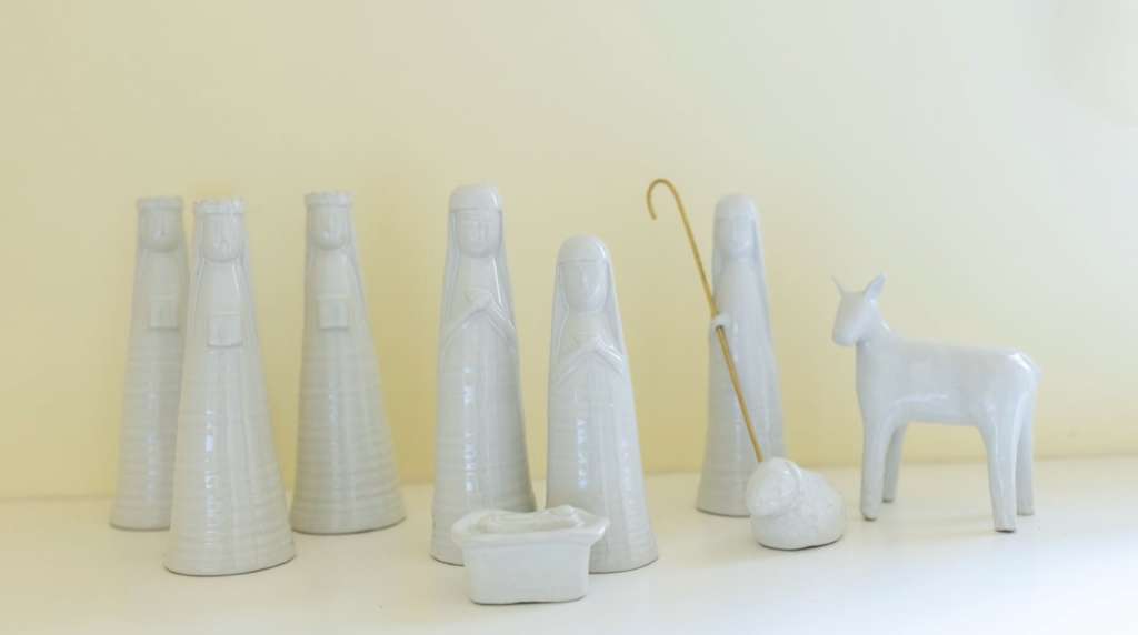 Handmade Vietnamese Ceramic Nativity, , large