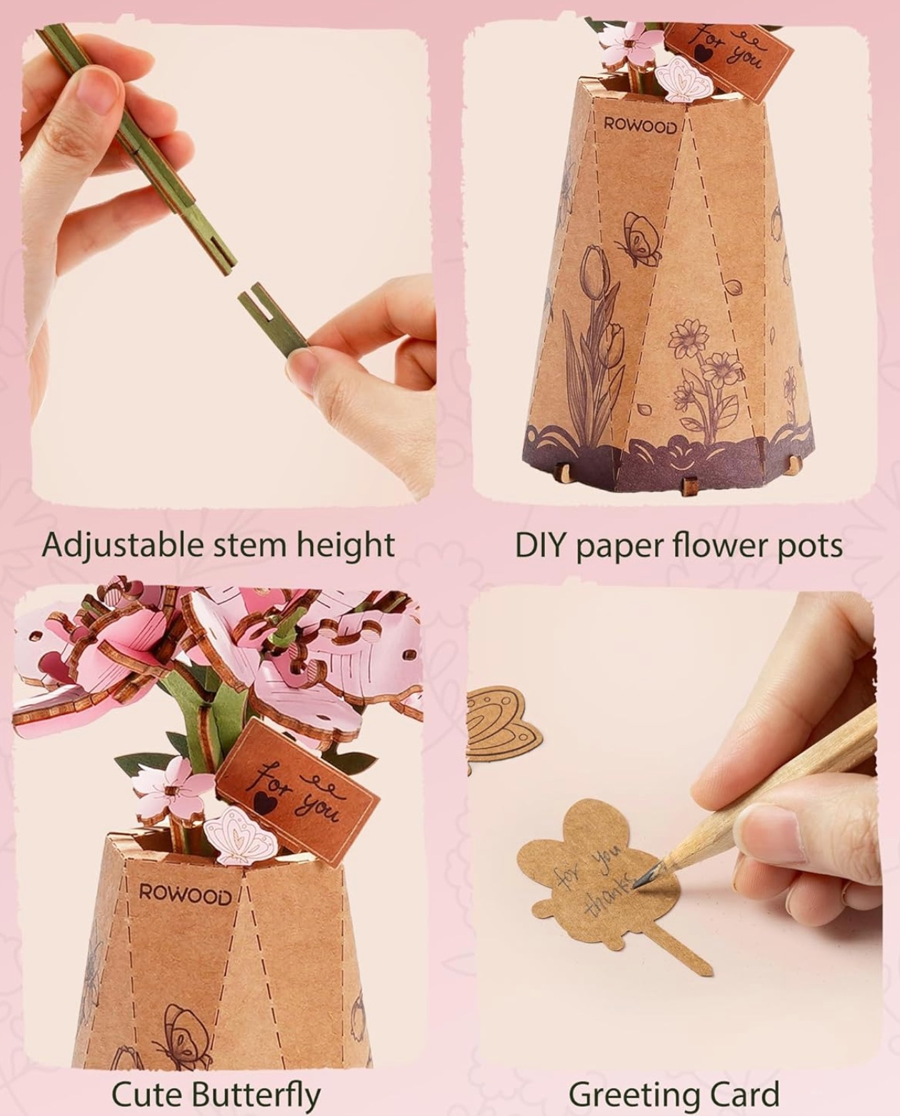 Sakura Flower 113 Piece Wooden Puzzle, , large image number 2