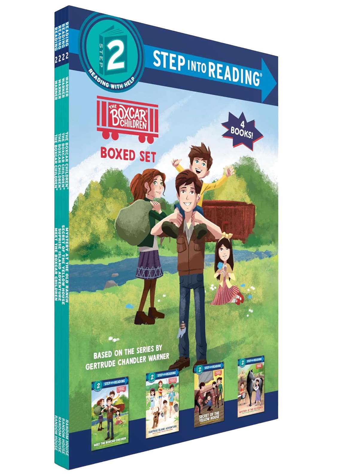 The Boxcar Children Step into Reading Boxed Set #1, , large image number 0