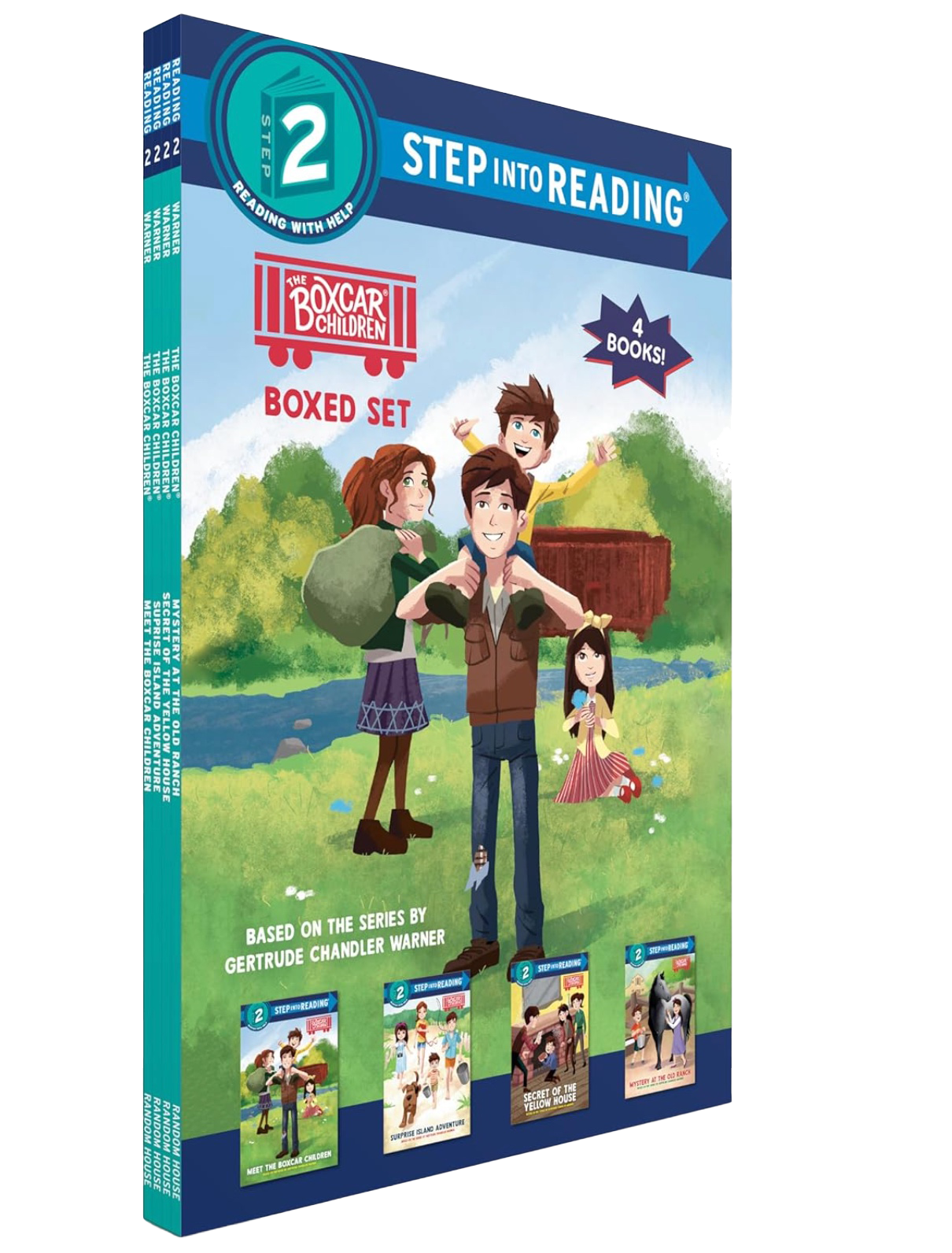 The Boxcar Children Step into Reading Boxed Set #1