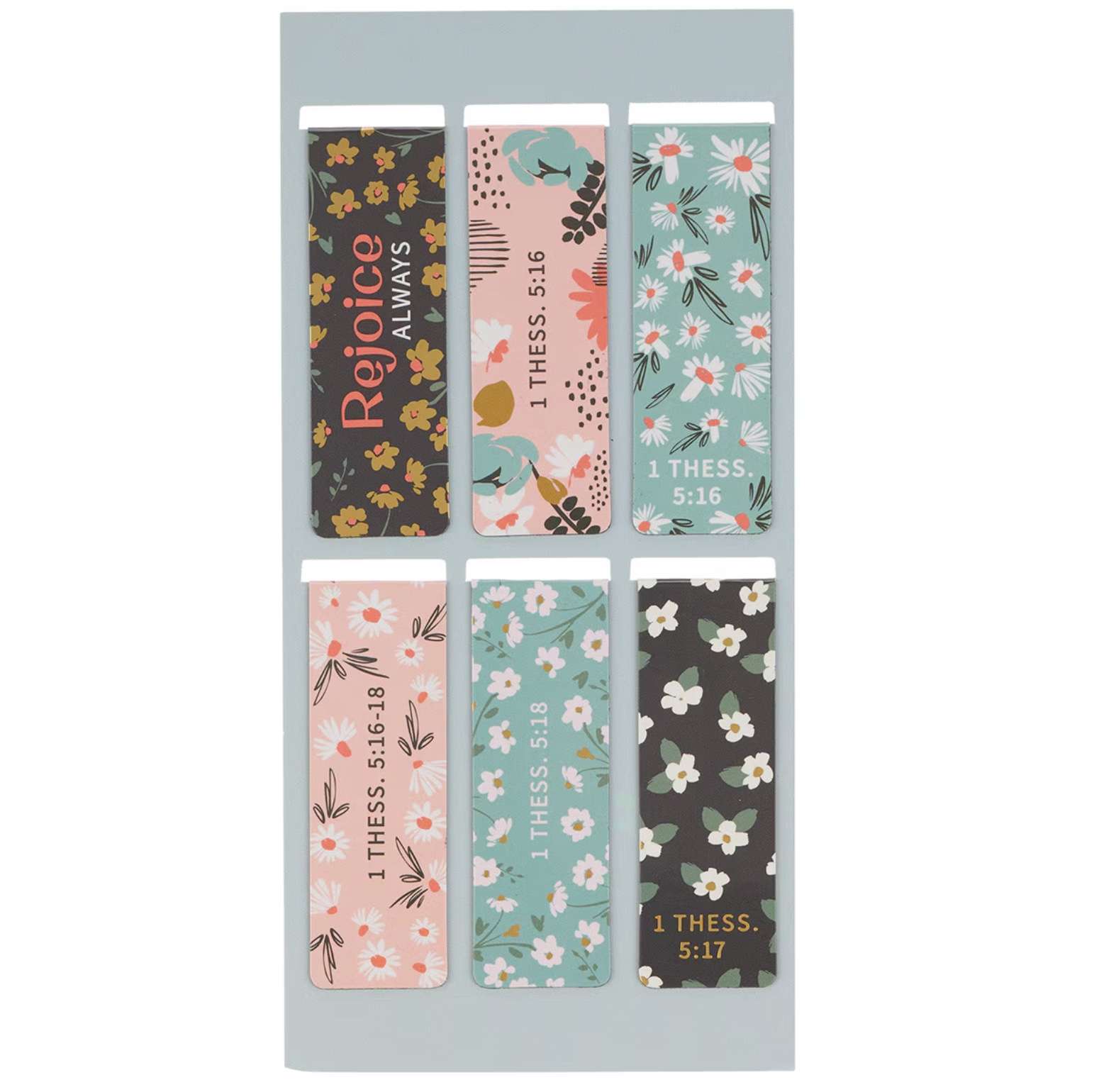 Be Joyful Always Magnetic Bookmark Set, , large