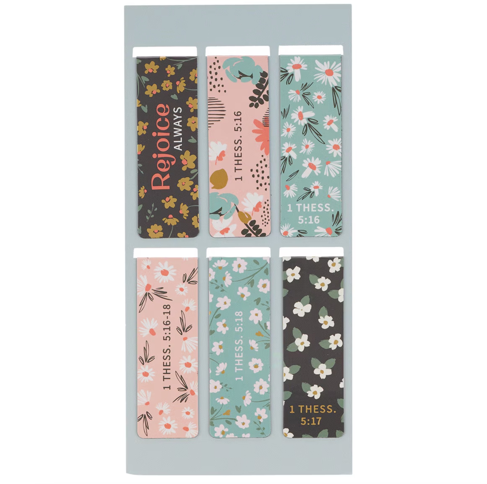 Be Joyful Always Magnetic Bookmark Set, , large