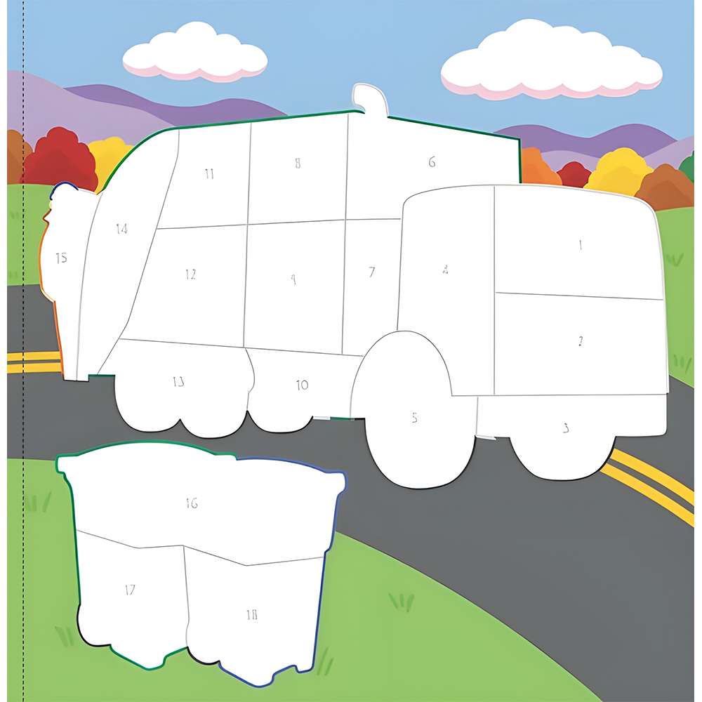 My First Color-By-Sticker Book Cars, Trucks, & Trains, , large image number 4