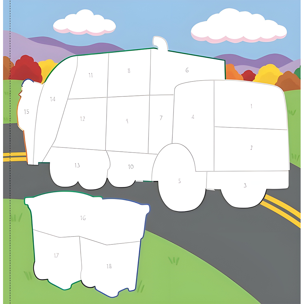 My First Color-By-Sticker Book Cars, Trucks, & Trains, , large image number 4