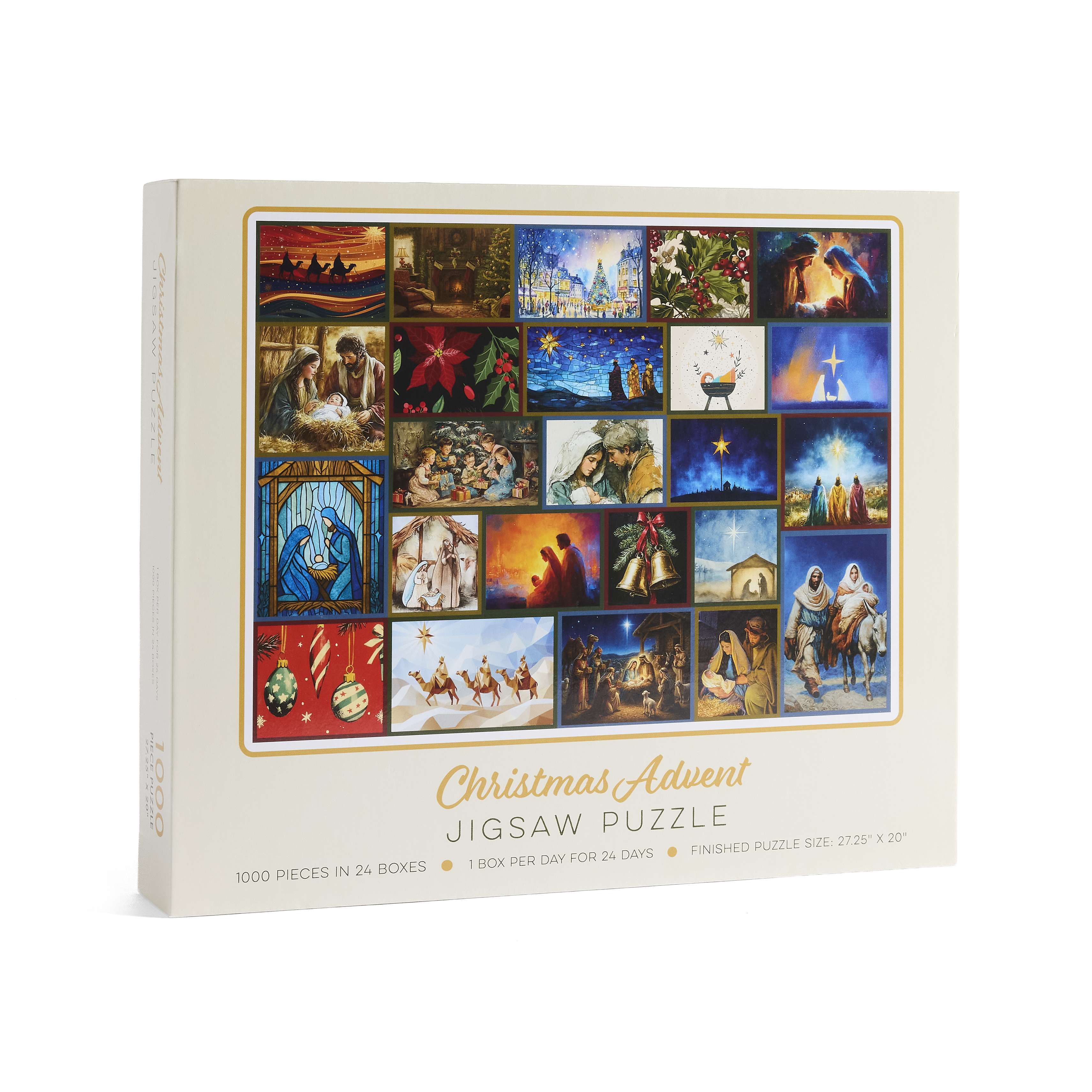 Christmas Advent 1000 Piece Puzzle, , large image number 2