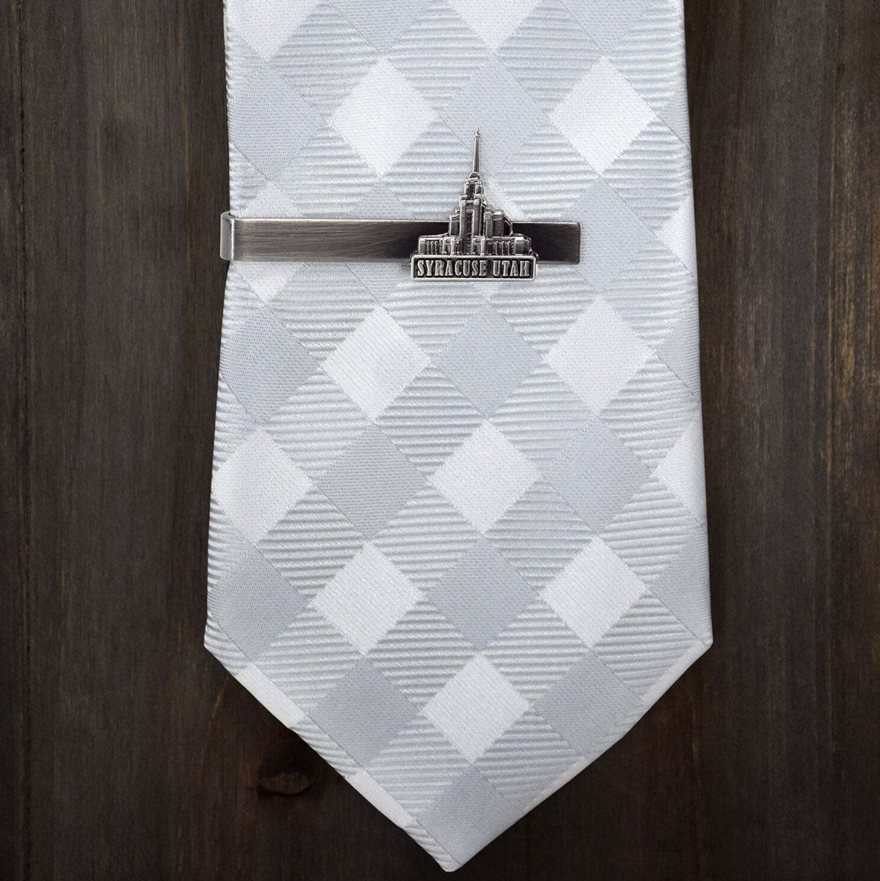Syracuse Utah Temple Tie Bar, , large image number 4