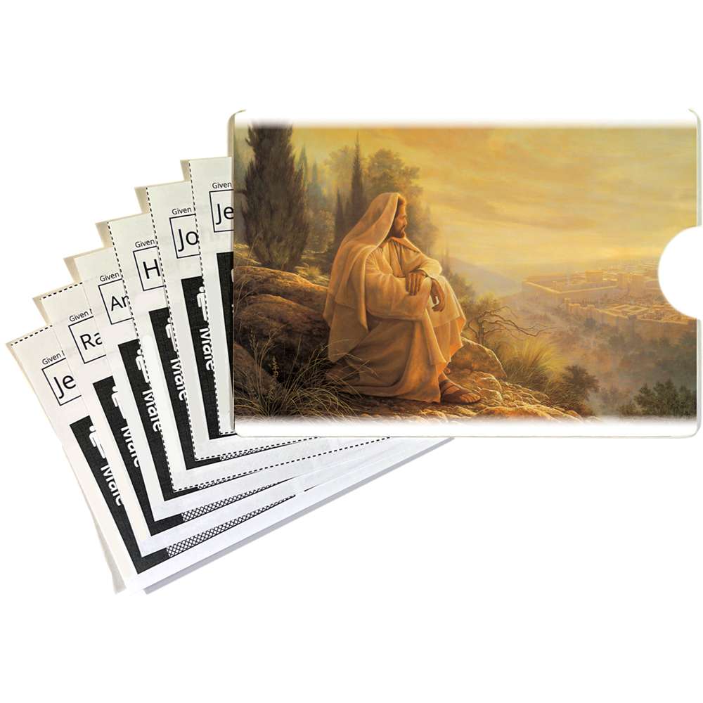 O Jerusalem Temple Family Name Holder, , large