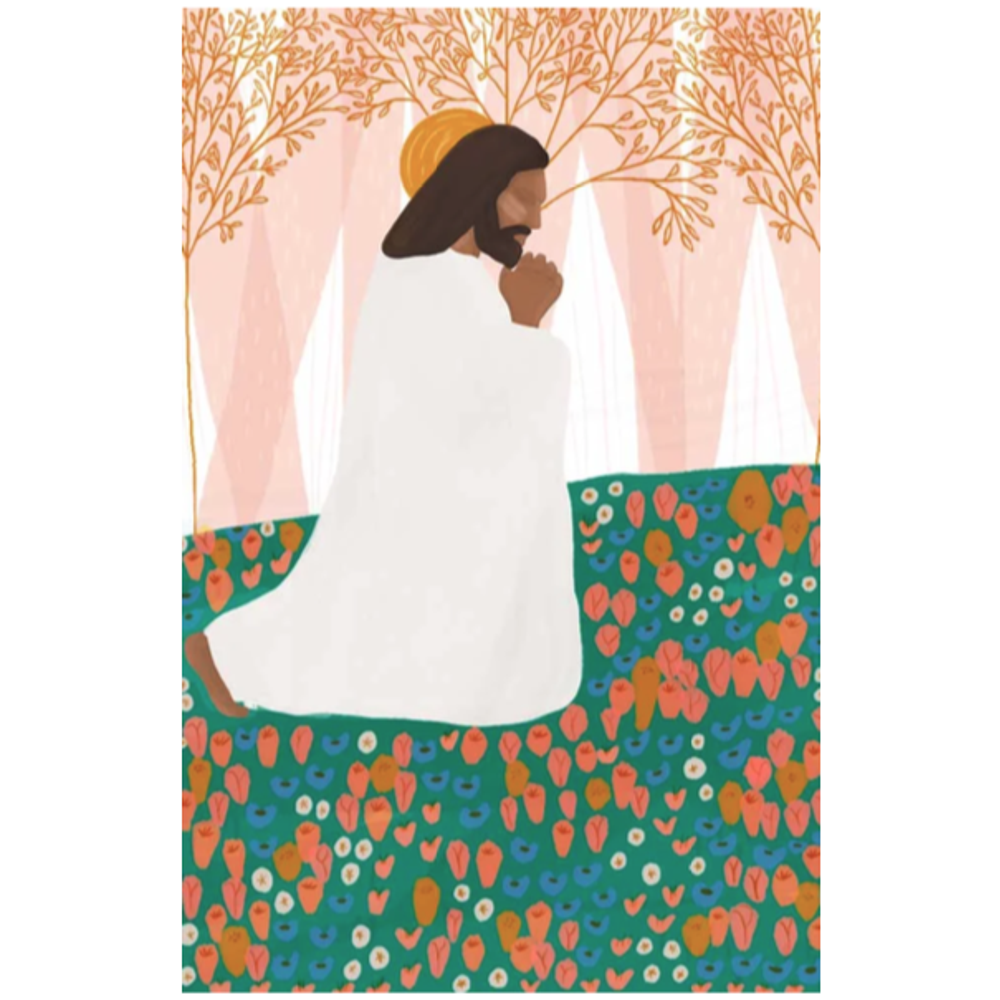 His Prayer (24x15 Framed Art),  His Prayer (24x15 Framed Art)