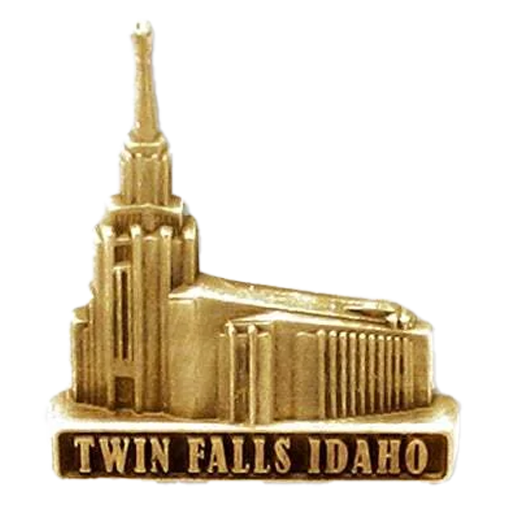Twin Falls Temple Pin