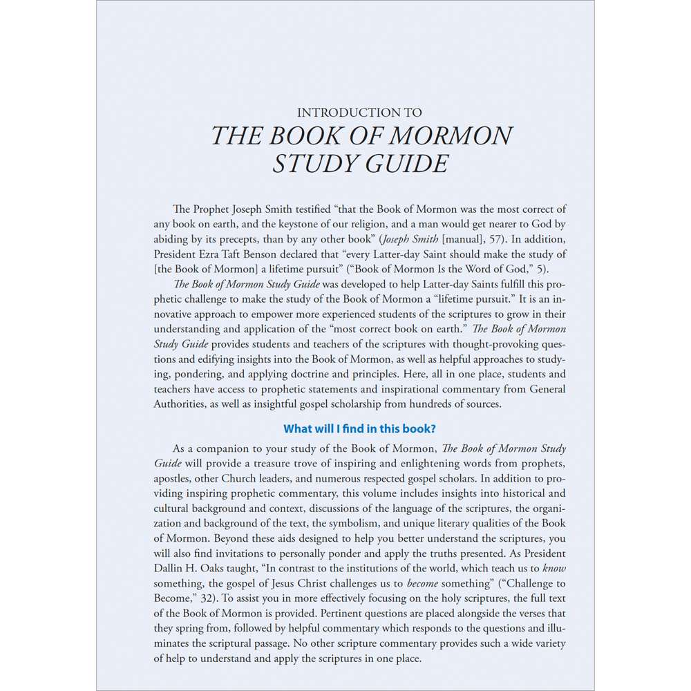The Book of Mormon Study Guide (Revised Edition) 5