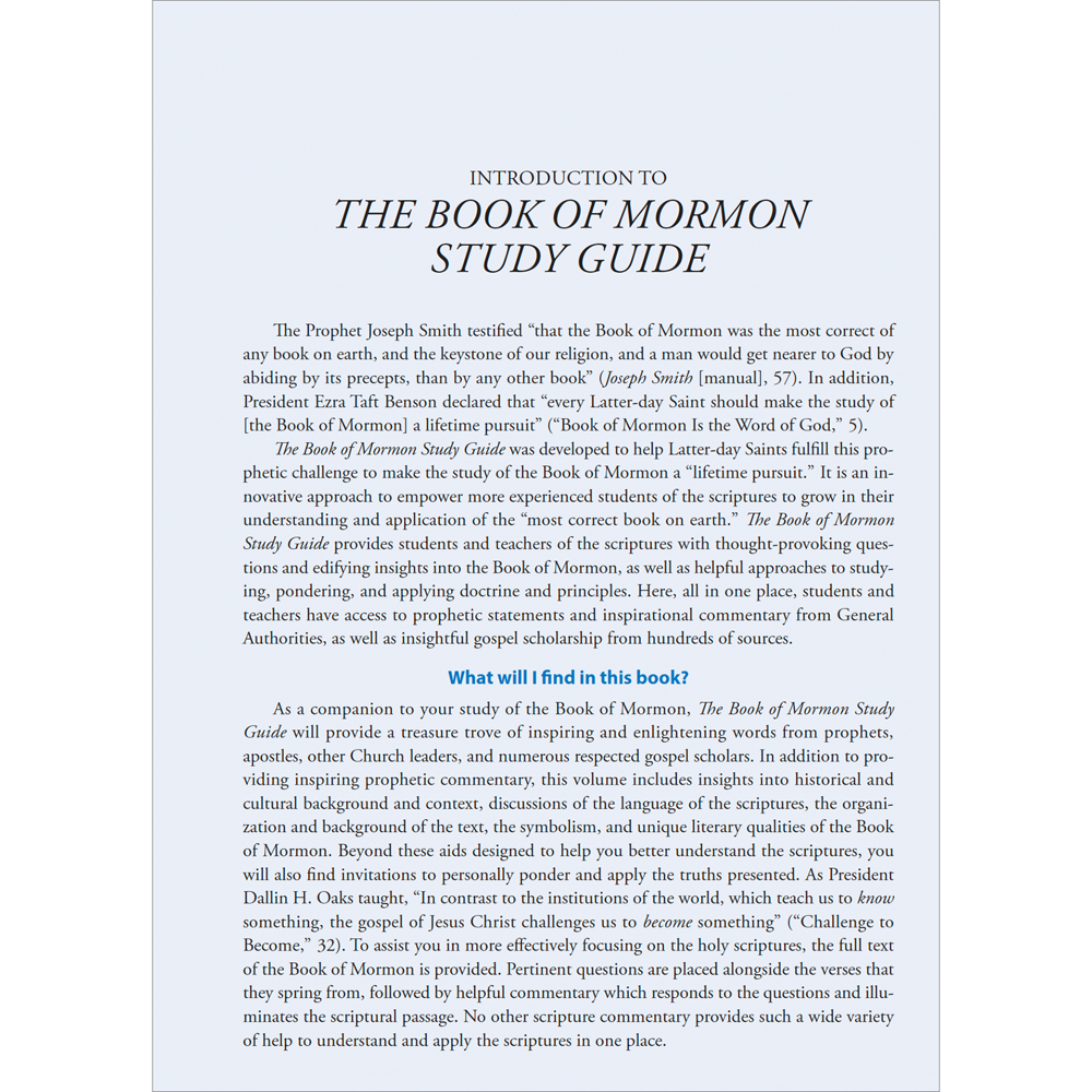 The Book of Mormon Study Guide (Revised Edition), , large image number 3