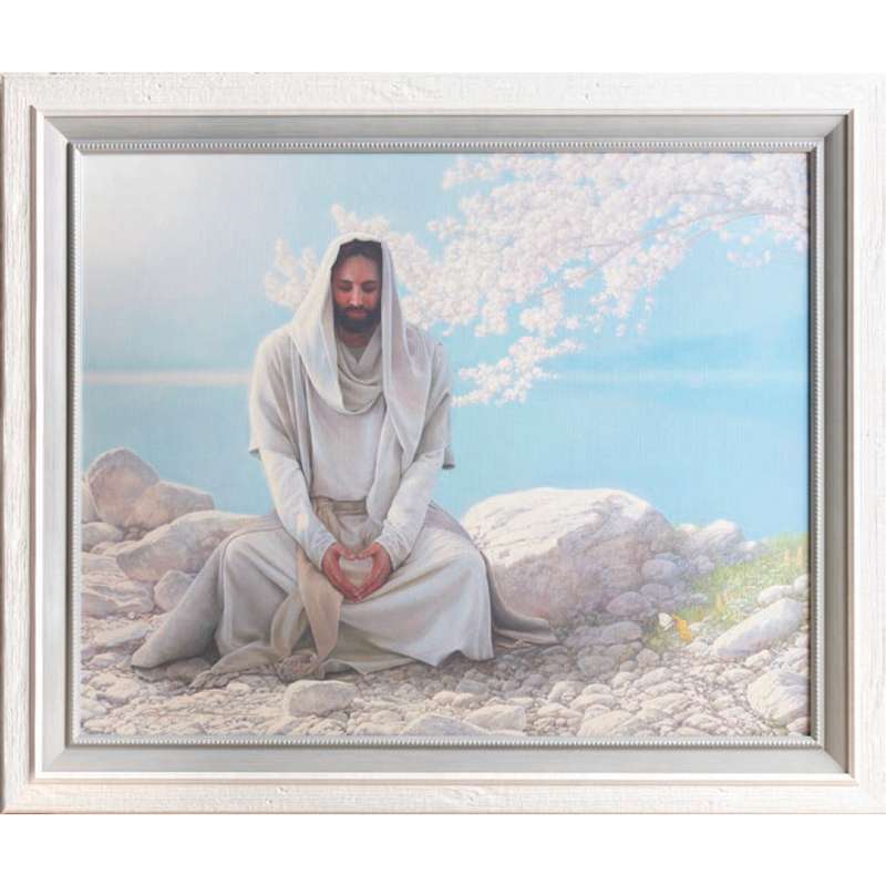 As I Have Loved You (30x36 Framed Canvas Print)