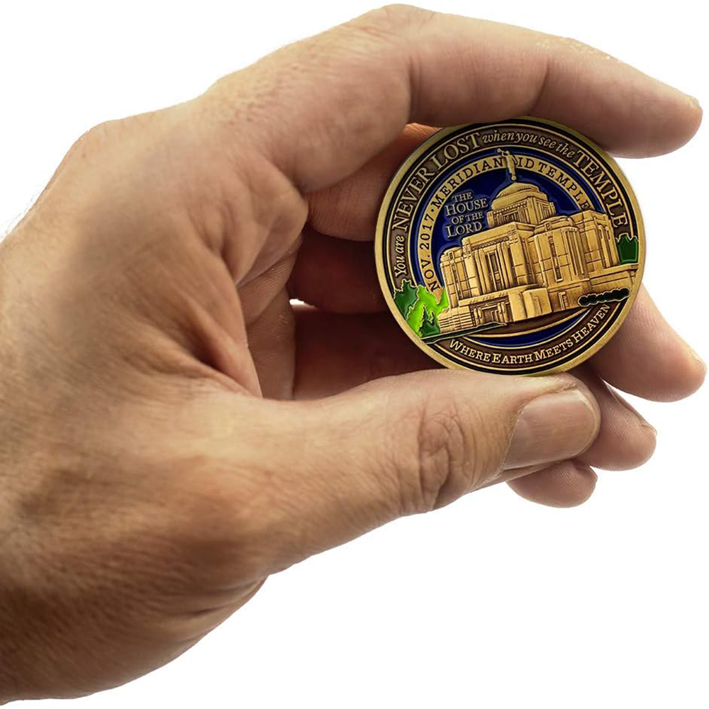 Meridian Idaho Temple Medallion Coin, , large image number 5