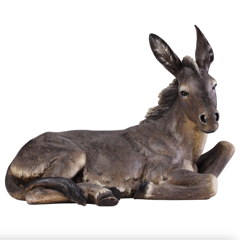 Nativity Donkey Figure (39" Scale), , large image number 0