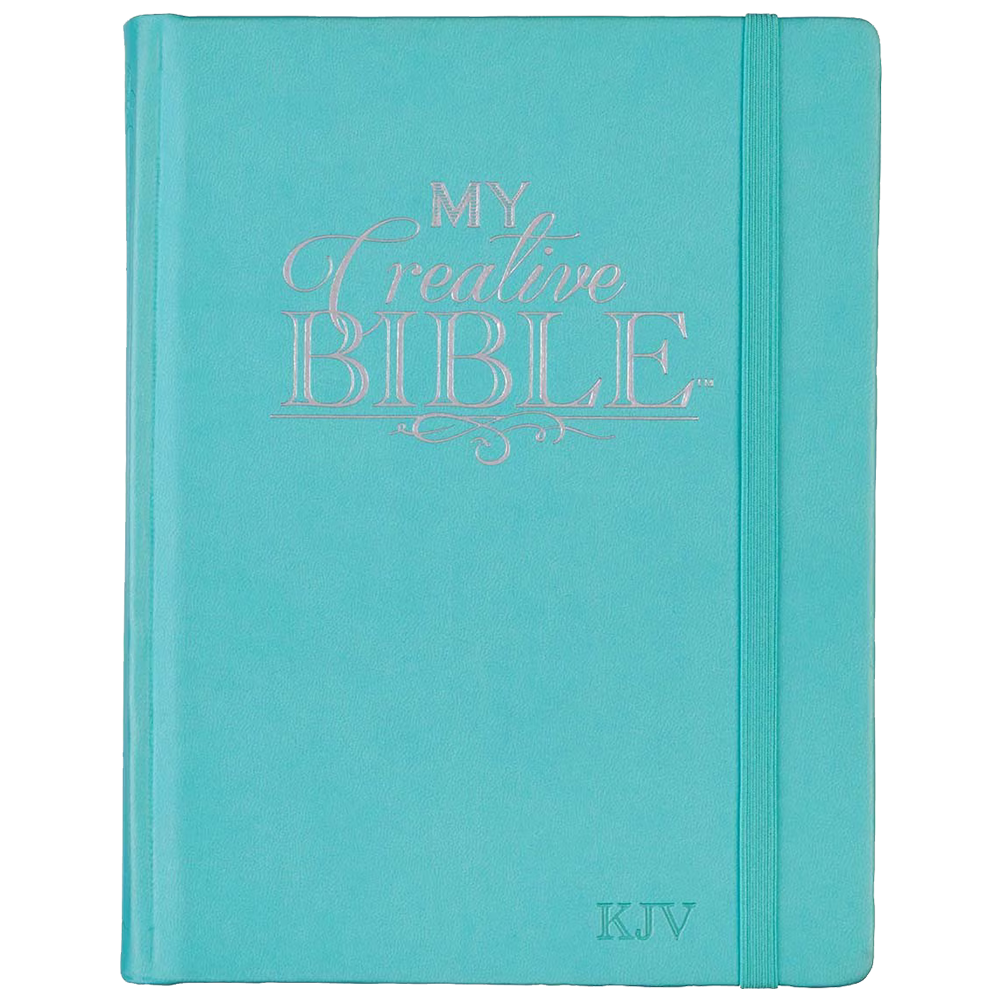 KJV My Creative Holy Bible, Faux Leather, Teal
