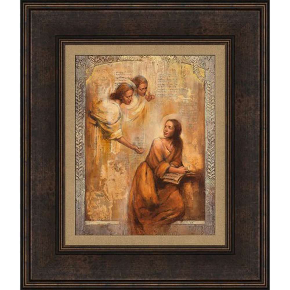 Interrupting Angels (20x17 Framed Canvas Giclee), , large image number 0