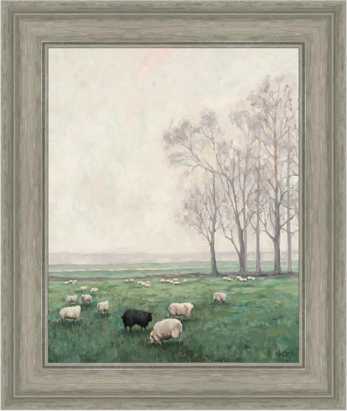 Back to the Fold (25.75x 21.75 Framed Paper Print)