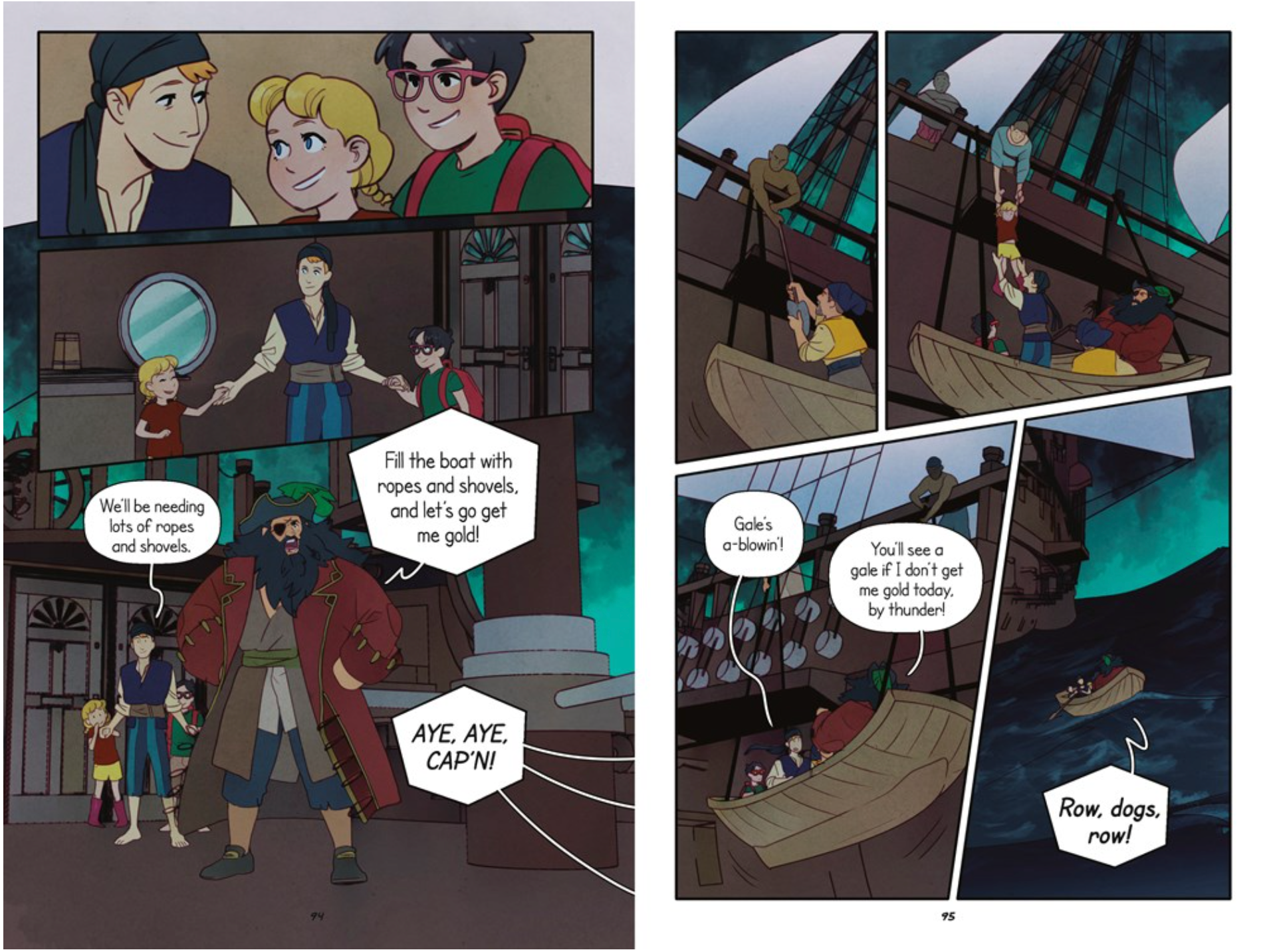 Pirates Past Noon (Magic Tree House The Graphic Novel, Book 4), , large image number 2