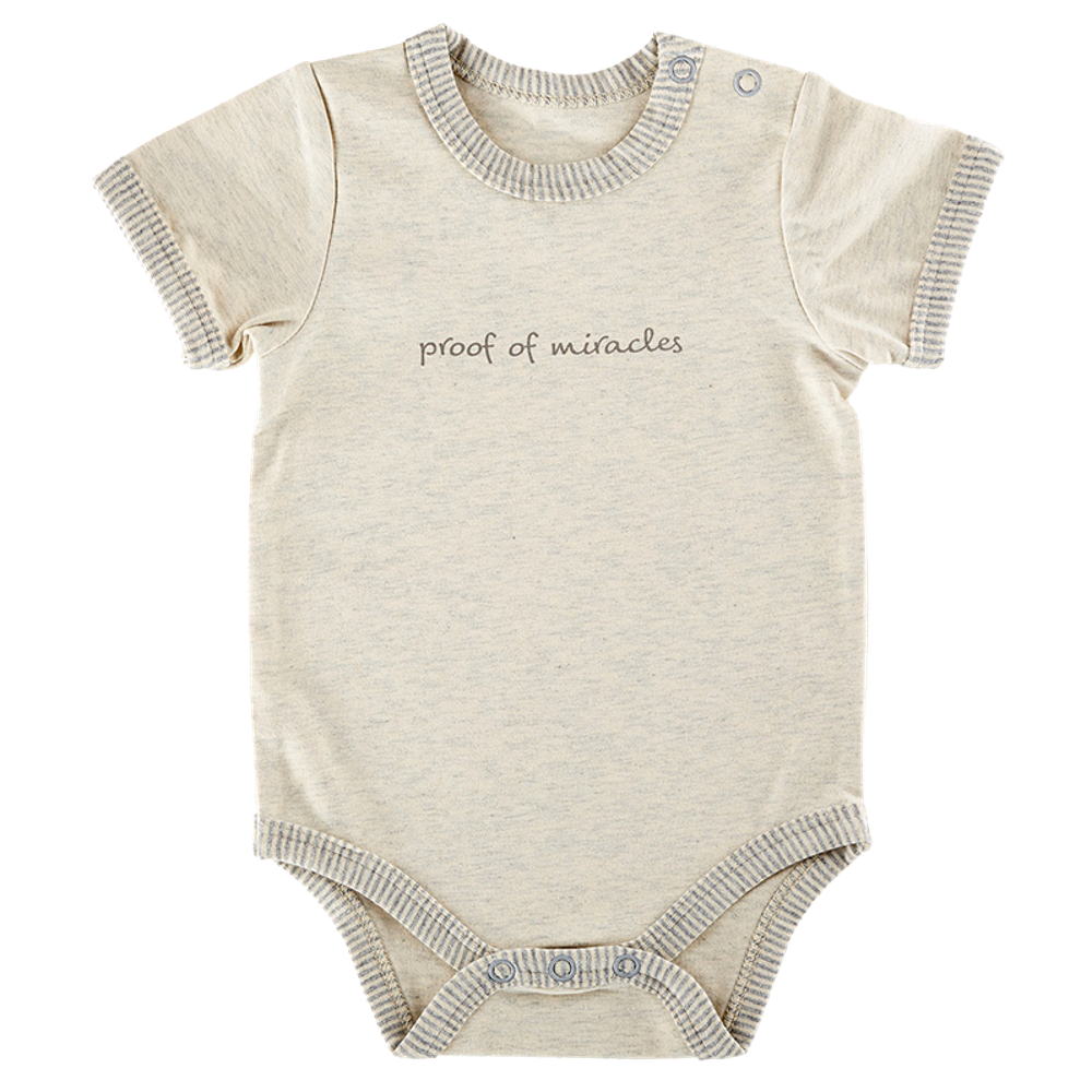 Proof of Miracles Snapshirt (0-3 Months),  Proof of Miracles Snapshirt (0-3 Months)