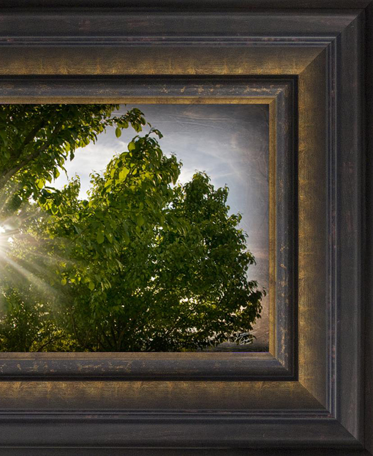 Rexburg Temple, the Day Dawn is Breaking (19x48 Canvas Framed Art), , large image number 4